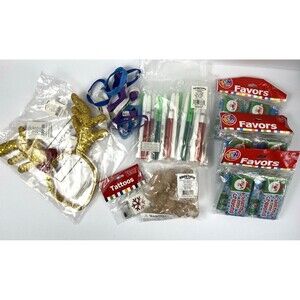 Christmas Party favors kids 63 Pieces Sealed - Magic Markers, Crayon Activities.